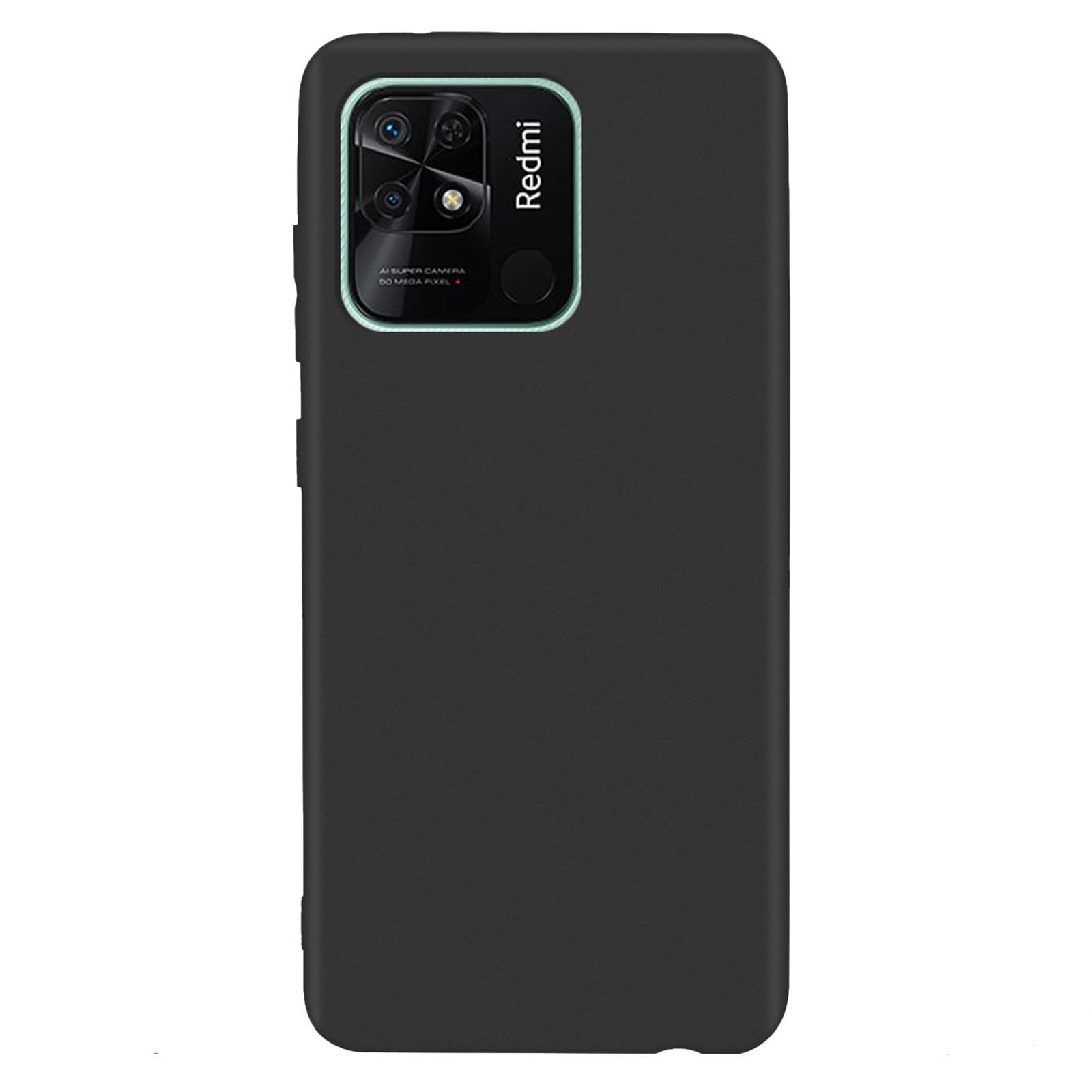 For Xiaomi Redmi 10C 4G Matte Anti-scratch Phone Case Candy Color TPU Protective Cover
