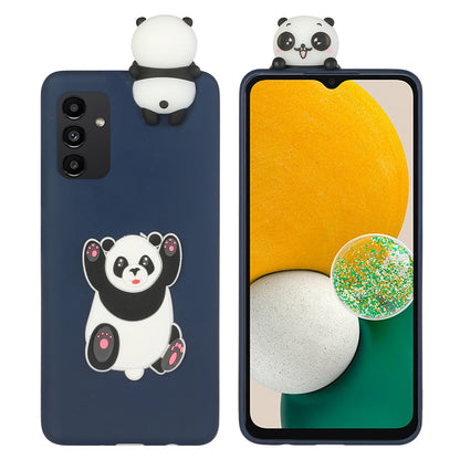 YX Series For Samsung Galaxy A14 4G / 5G TPU+Siliocne Cover Cute 3D Cartoon Character Phone Case