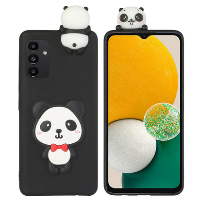 YX Series For Samsung Galaxy A14 4G / 5G TPU+Siliocne Cover Cute 3D Cartoon Character Phone Case