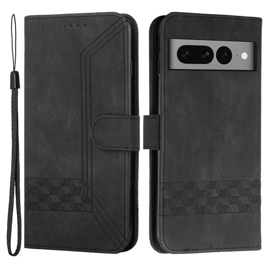 YX0010 Series for Google Pixel 7 Pro 5G Wallet Phone Case Pattern Imprinted Stand PU Leather Magnetic Flip Cover
