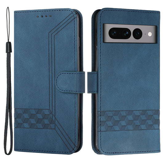 YX0010 Series for Google Pixel 7 Pro 5G Wallet Phone Case Pattern Imprinted Stand PU Leather Magnetic Flip Cover