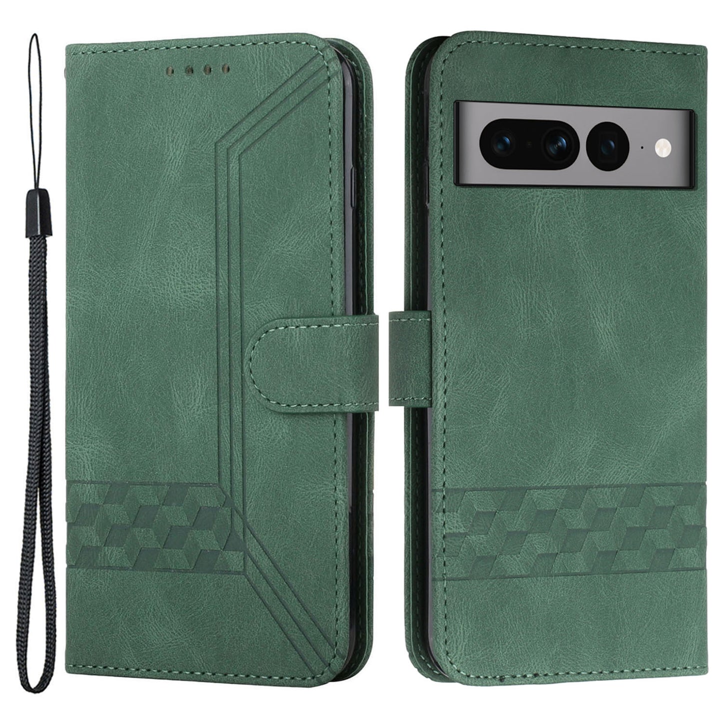 YX0010 Series for Google Pixel 7 Pro 5G Wallet Phone Case Pattern Imprinted Stand PU Leather Magnetic Flip Cover