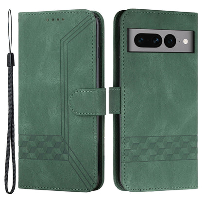 YX0010 Series for Google Pixel 7 Pro 5G Wallet Phone Case Pattern Imprinted Stand PU Leather Magnetic Flip Cover