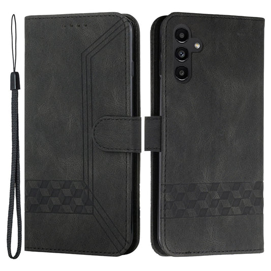 YX0010 Series for Samsung Galaxy A14 5G Wallet Stand Phone Case PU Leather Pattern Imprinted Phone Cover
