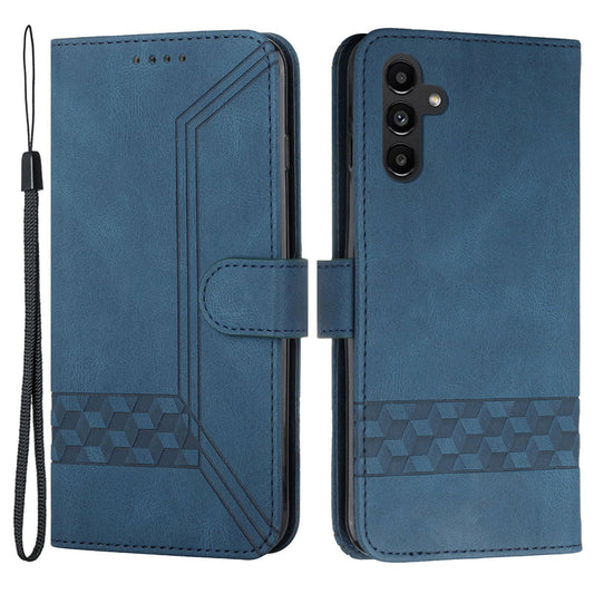 YX0010 Series for Samsung Galaxy A34 5G PU Leather Wallet Stand Phone Case Imprinted Pattern TPU Inner Shell Cover