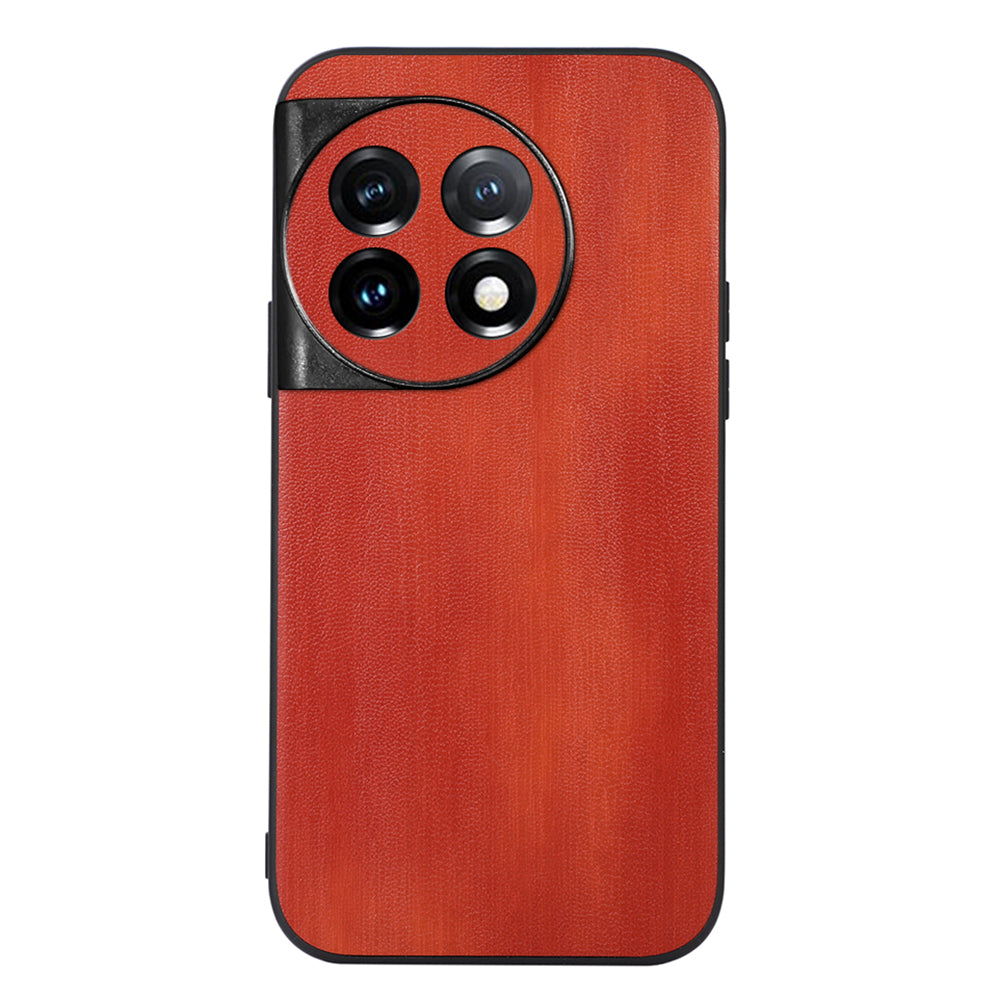 For OnePlus 11R 5G / Ace 2 5G Phone Case Cowhide Textured PU Leather Coated TPU+PC Protective Cover