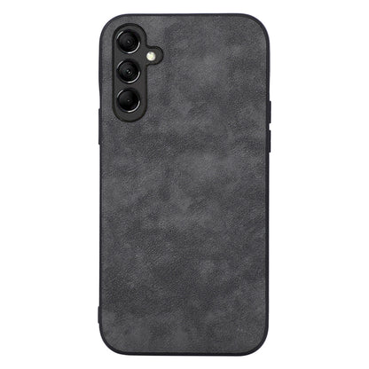 For Samsung Galaxy A24 4G Phone Case Textured PU Leather Coated PC+TPU Protector Cover