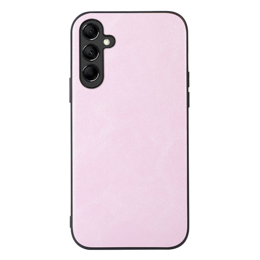 Phone Case For Samsung Galaxy A24 4G , Cowhide Textured PU Leather Coated TPU+PC Protective Cover