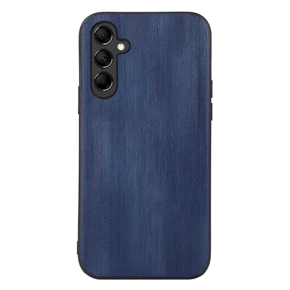 For Samsung Galaxy A24 4G Slim Phone Case PU Leather + TPU + PC Cowhide Textured Protective Cover