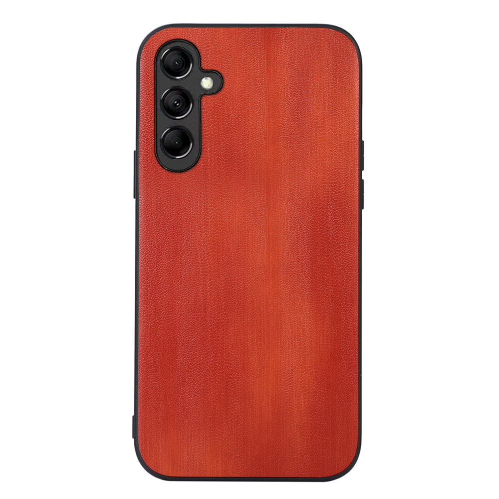 For Samsung Galaxy A24 4G Slim Phone Case PU Leather + TPU + PC Cowhide Textured Protective Cover