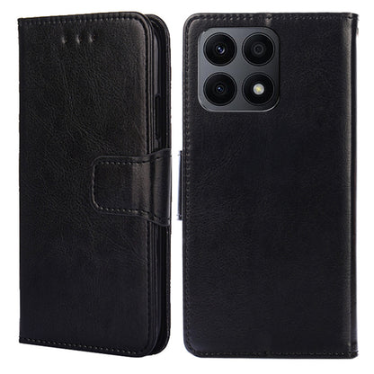 For Honor X8a 4G Shockproof Leather Wallet Phone Case Folding Stand Cover