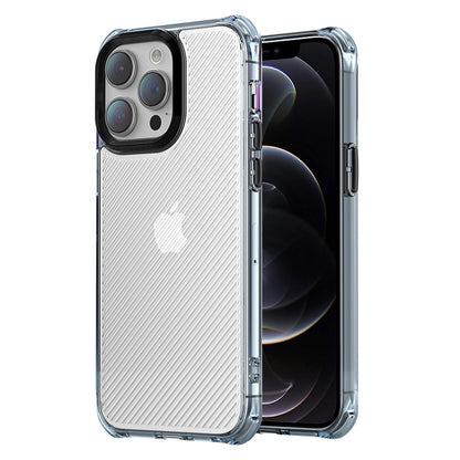 For iPhone 12 / 12 Pro Phone Case F9 Soft TPU PC Case Drop-Proof Protective Cover