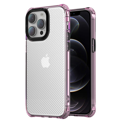 For iPhone 12 / 12 Pro Phone Case F9 Soft TPU PC Case Drop-Proof Protective Cover