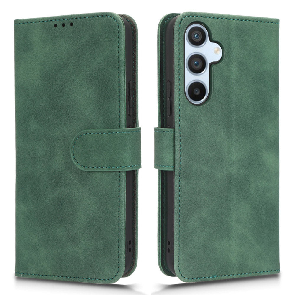 For Samsung Galaxy M14 5G Leather Stand Wallet Mobile Case Shockproof Phone Cover