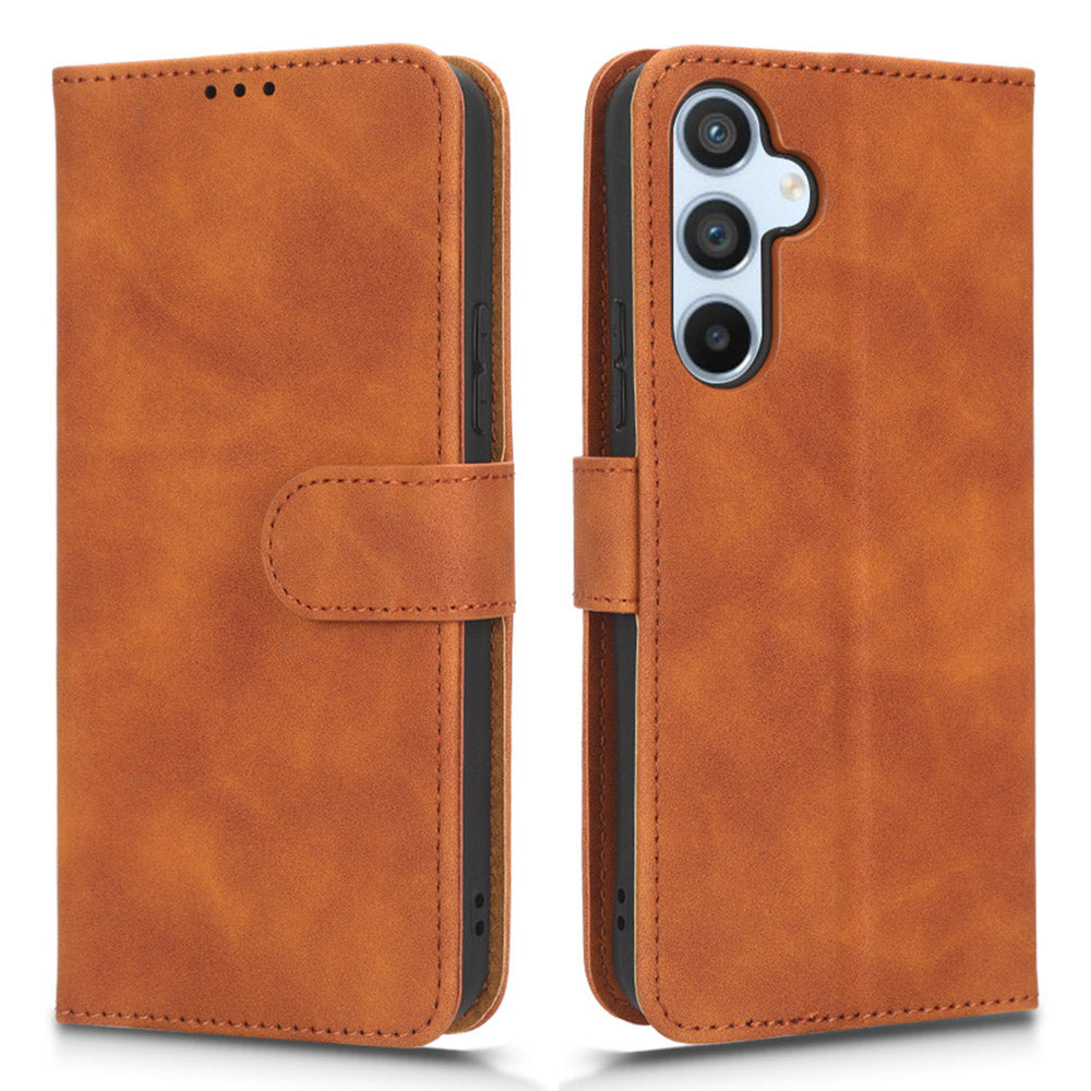 For Samsung Galaxy M14 5G Leather Stand Wallet Mobile Case Shockproof Phone Cover
