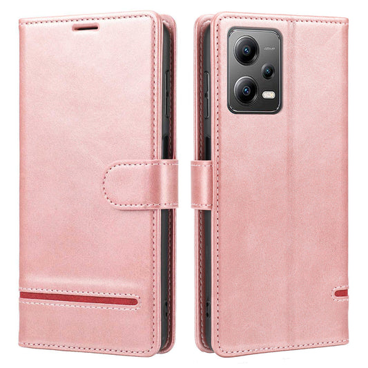 For Xiaomi Redmi Note 12 Pro+ 5G / 12 Explorer 5G Wallet Case Horizontal Line Stand Leather Cover