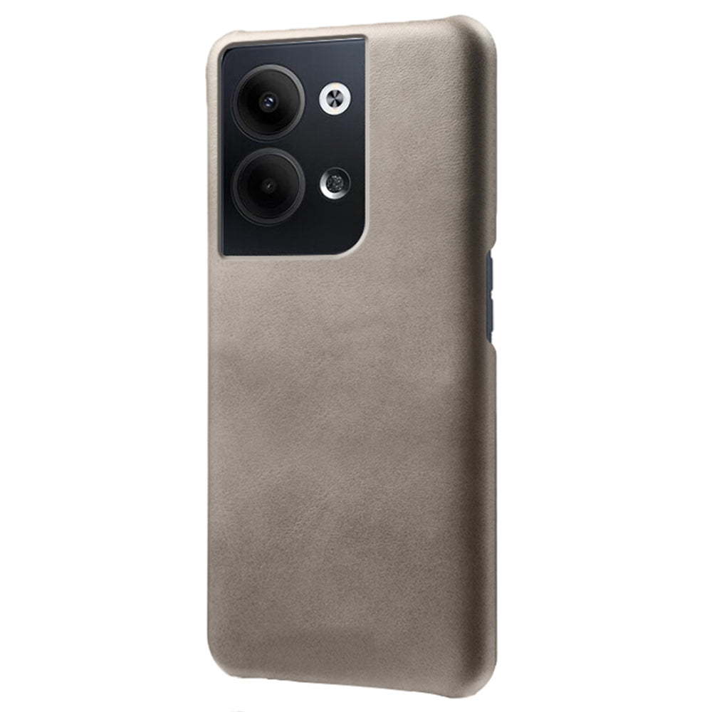 For Oppo Reno9 5G / Reno9 Pro 5G Cell Phone Case PU Leather + PC Calf Texture Back Cover