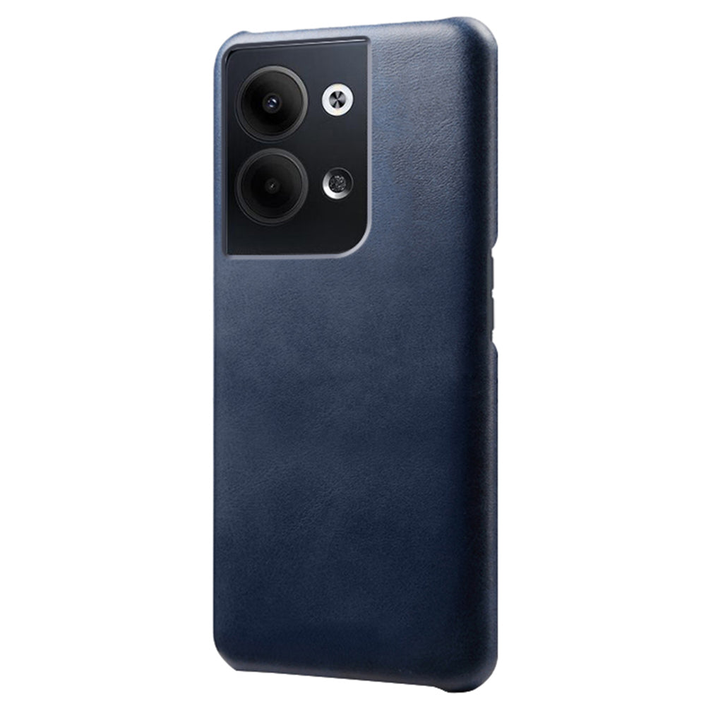 For Oppo Reno9 5G / Reno9 Pro 5G Cell Phone Case PU Leather + PC Calf Texture Back Cover