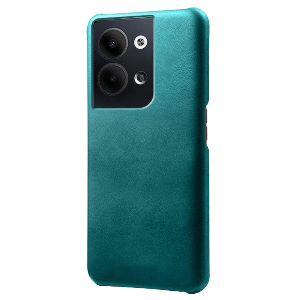 For Oppo Reno9 5G / Reno9 Pro 5G Cell Phone Case PU Leather + PC Calf Texture Back Cover