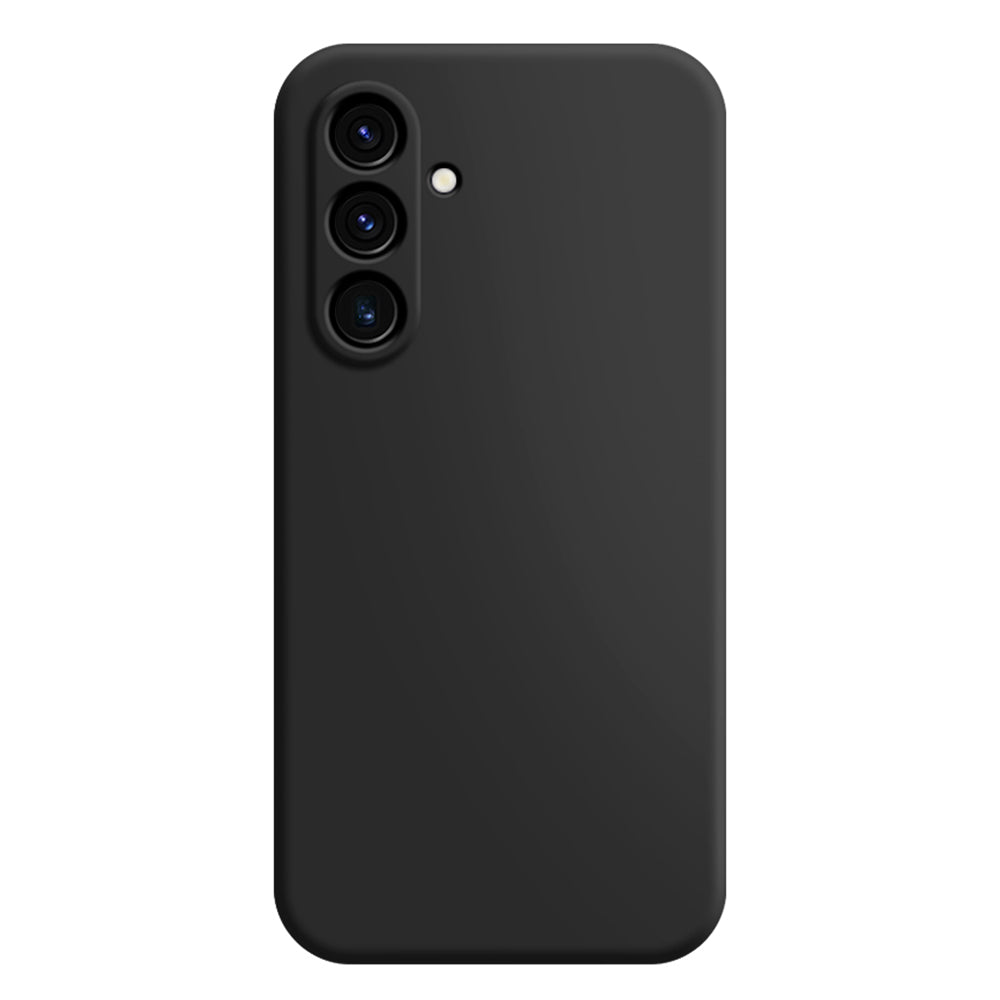 For Samsung Galaxy A54 5G Rubberized TPU Phone Case Soft Fiber Lining Straight Edge Cover