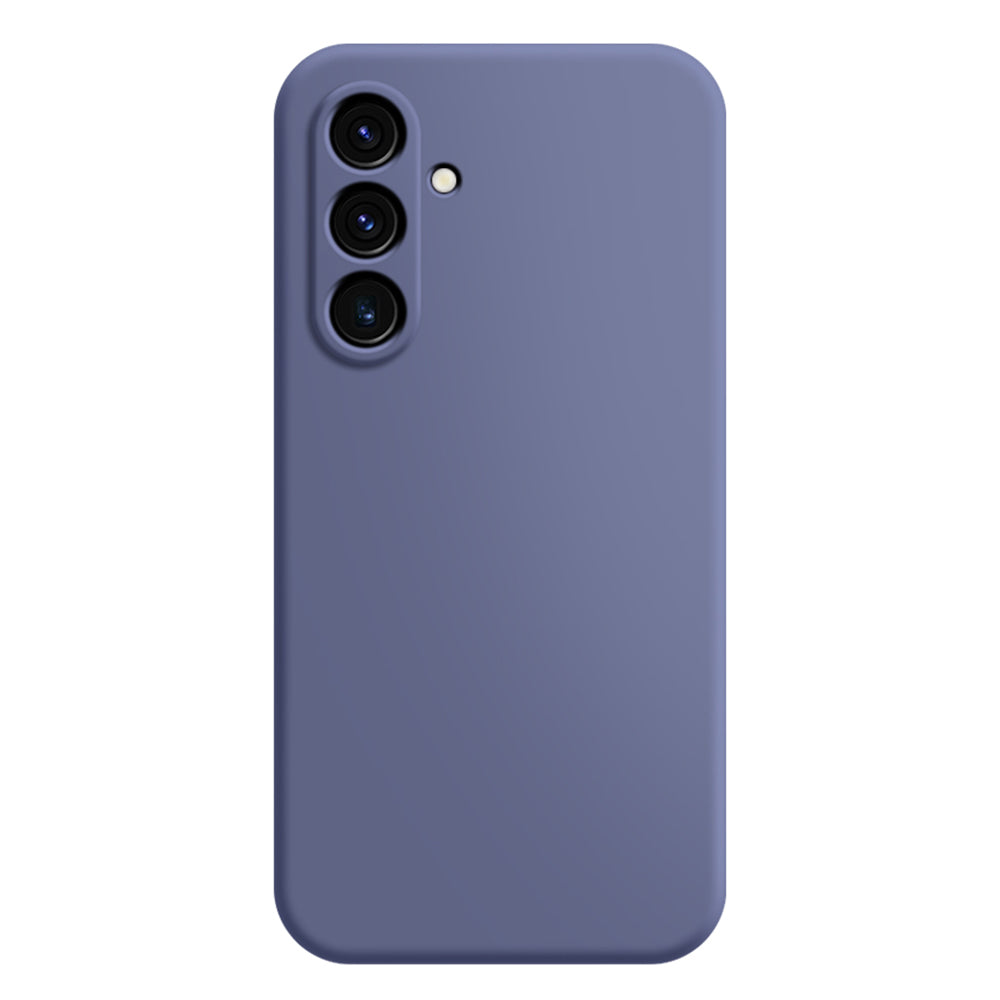 For Samsung Galaxy A54 5G Rubberized TPU Phone Case Soft Fiber Lining Straight Edge Cover