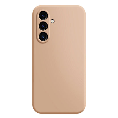 For Samsung Galaxy A54 5G Rubberized TPU Phone Case Soft Fiber Lining Straight Edge Cover