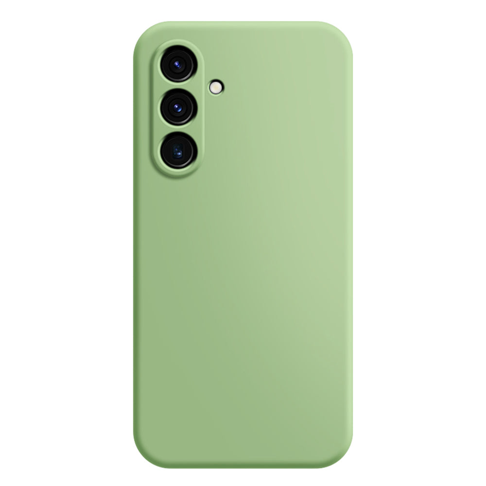 For Samsung Galaxy A54 5G Rubberized TPU Phone Case Soft Fiber Lining Straight Edge Cover