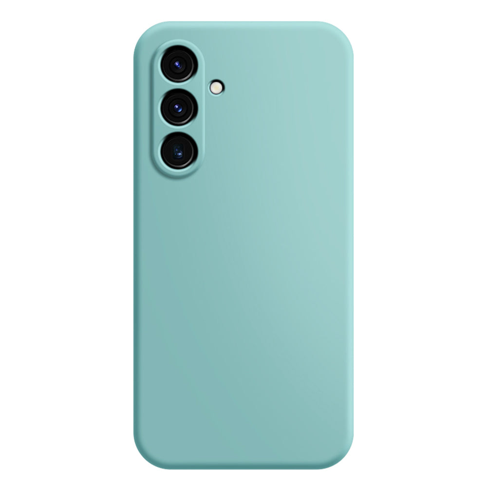 For Samsung Galaxy A54 5G Rubberized TPU Phone Case Soft Fiber Lining Straight Edge Cover