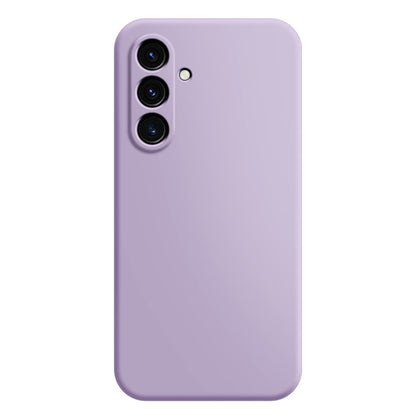For Samsung Galaxy A54 5G Rubberized TPU Phone Case Soft Fiber Lining Straight Edge Cover
