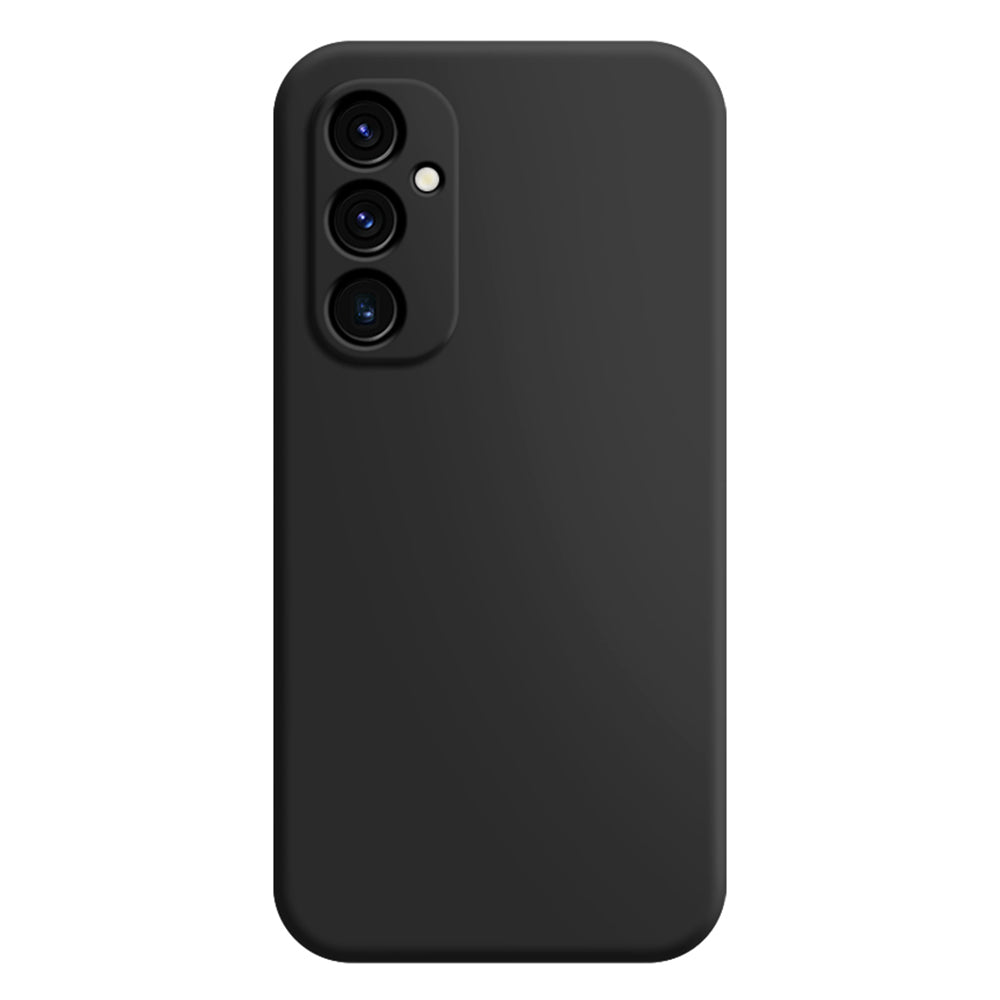 For Samsung Galaxy A14 5G Rubberized TPU Straight Edge Phone Case Soft Anti-Scratch Fiber Lining Protective Cover