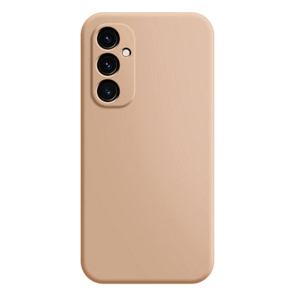 For Samsung Galaxy A14 5G Rubberized TPU Straight Edge Phone Case Soft Anti-Scratch Fiber Lining Protective Cover