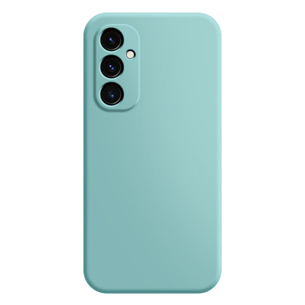 For Samsung Galaxy A14 5G Rubberized TPU Straight Edge Phone Case Soft Anti-Scratch Fiber Lining Protective Cover