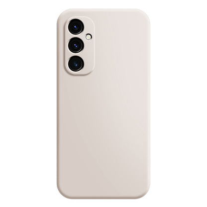 For Samsung Galaxy A14 5G Rubberized TPU Straight Edge Phone Case Soft Anti-Scratch Fiber Lining Protective Cover