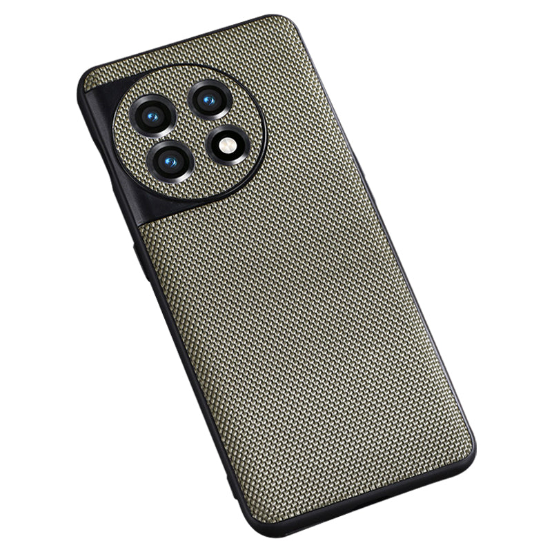 For OnePlus Ace 2 5G / 11R 5G Nylon Coated TPU Phone Case Anti-drop Cellphone Back Cover