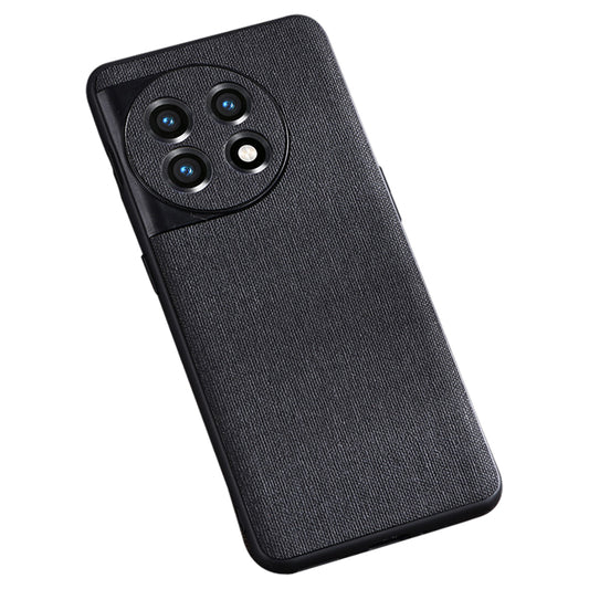 For OnePlus Ace 2 5G / 11R 5G Cloth Texture TPU Phone Cover Anti-fall Cell Phone Case