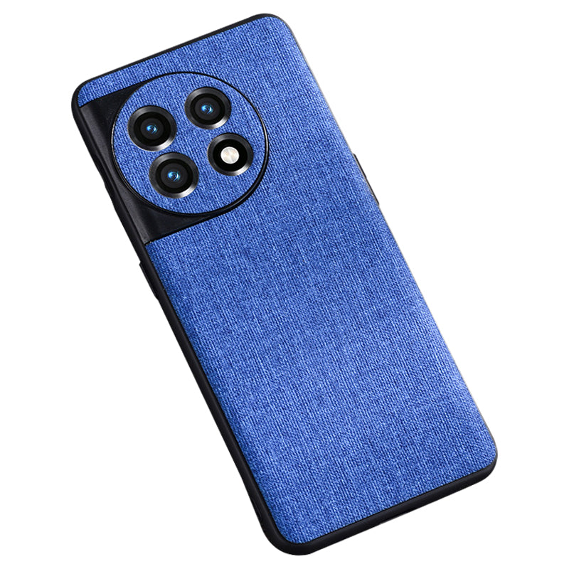For OnePlus Ace 2 5G / 11R 5G Cloth Texture TPU Phone Cover Anti-fall Cell Phone Case