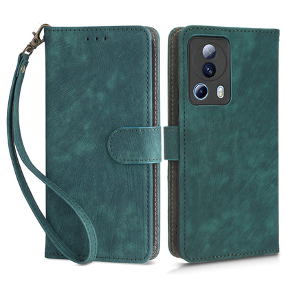 For Xiaomi 13 Lite / Civi 2 5G Wallet Phone Case RFID Blocking Stand Phone Leather Cover with Strap