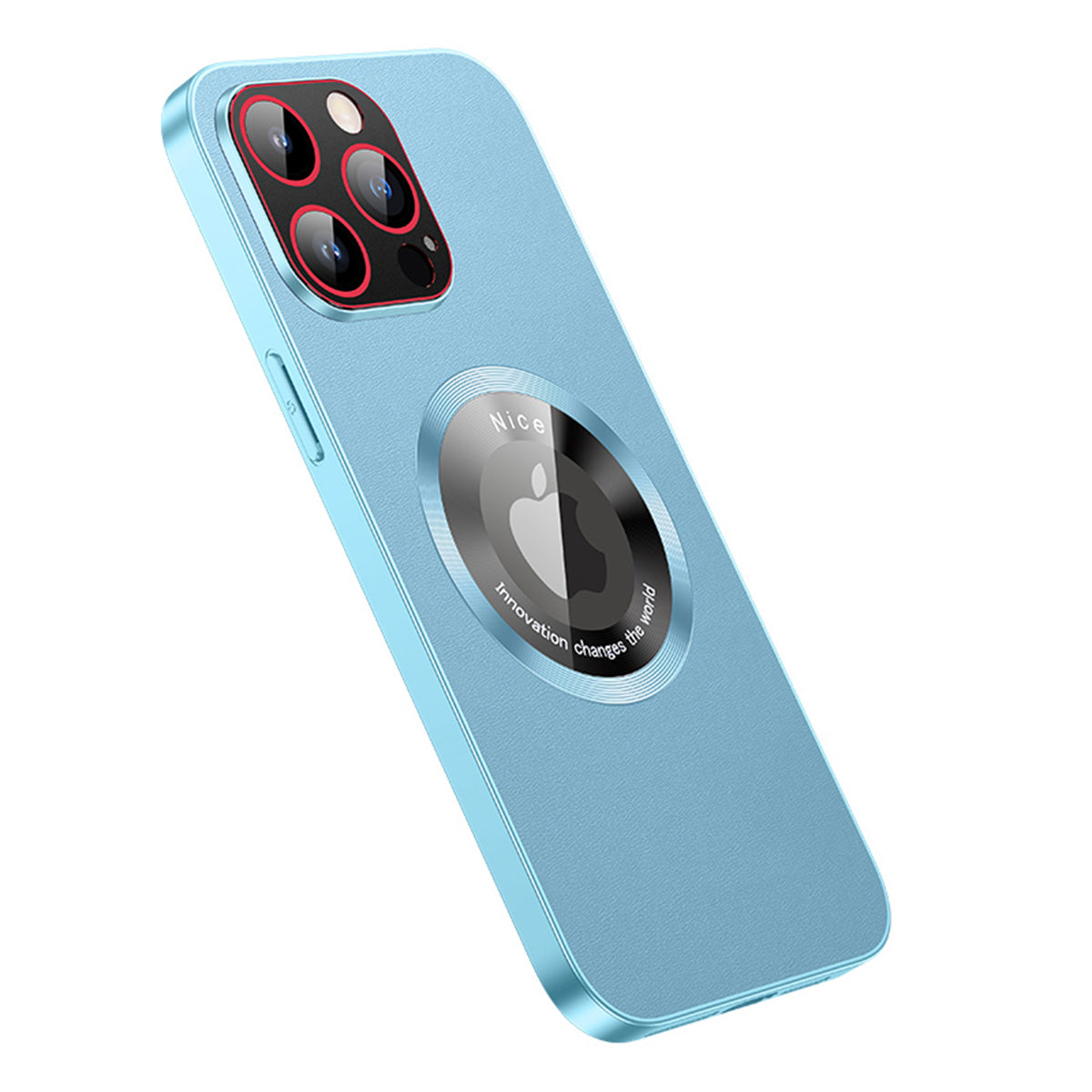 RH05 Shockproof Cover for iPhone 14 Pro Max Magnetic Case Soft TPU PC PU Leather Coated Phone Shell