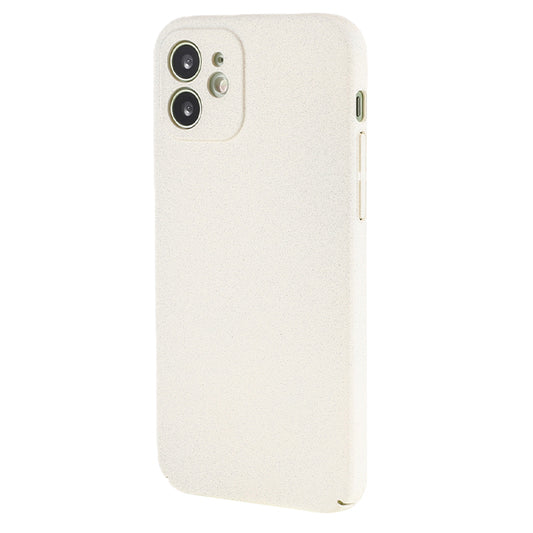 For iPhone 12 6.1 inch Hard PC Phone Case Protective Frosted Anti-Fingerprint Cover