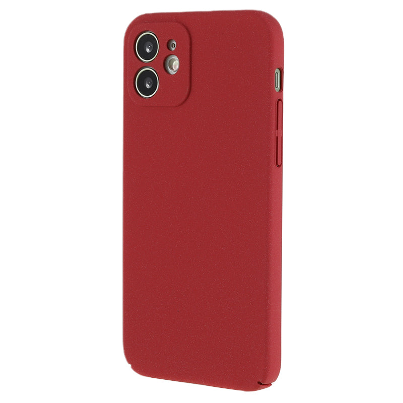 For iPhone 12 6.1 inch Hard PC Phone Case Protective Frosted Anti-Fingerprint Cover