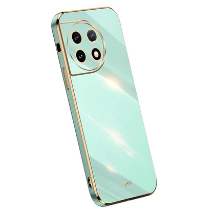 XINLI For OnePlus Ace 2 5G / 11R 5G Electroplating TPU Phone Case Camera Lens Protection Cell Phone Cover