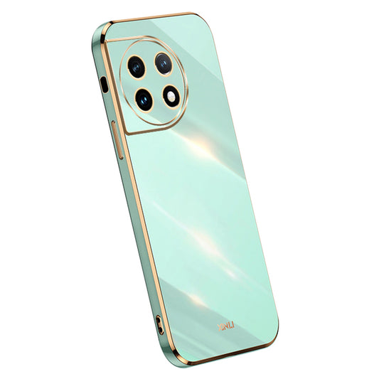 XINLI For OnePlus Ace 2 5G / 11R 5G Electroplating TPU Phone Case Camera Lens Protection Cell Phone Cover