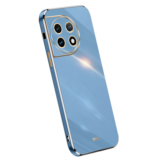 XINLI For OnePlus Ace 2 5G / 11R 5G Electroplating TPU Phone Case Camera Lens Protection Cell Phone Cover