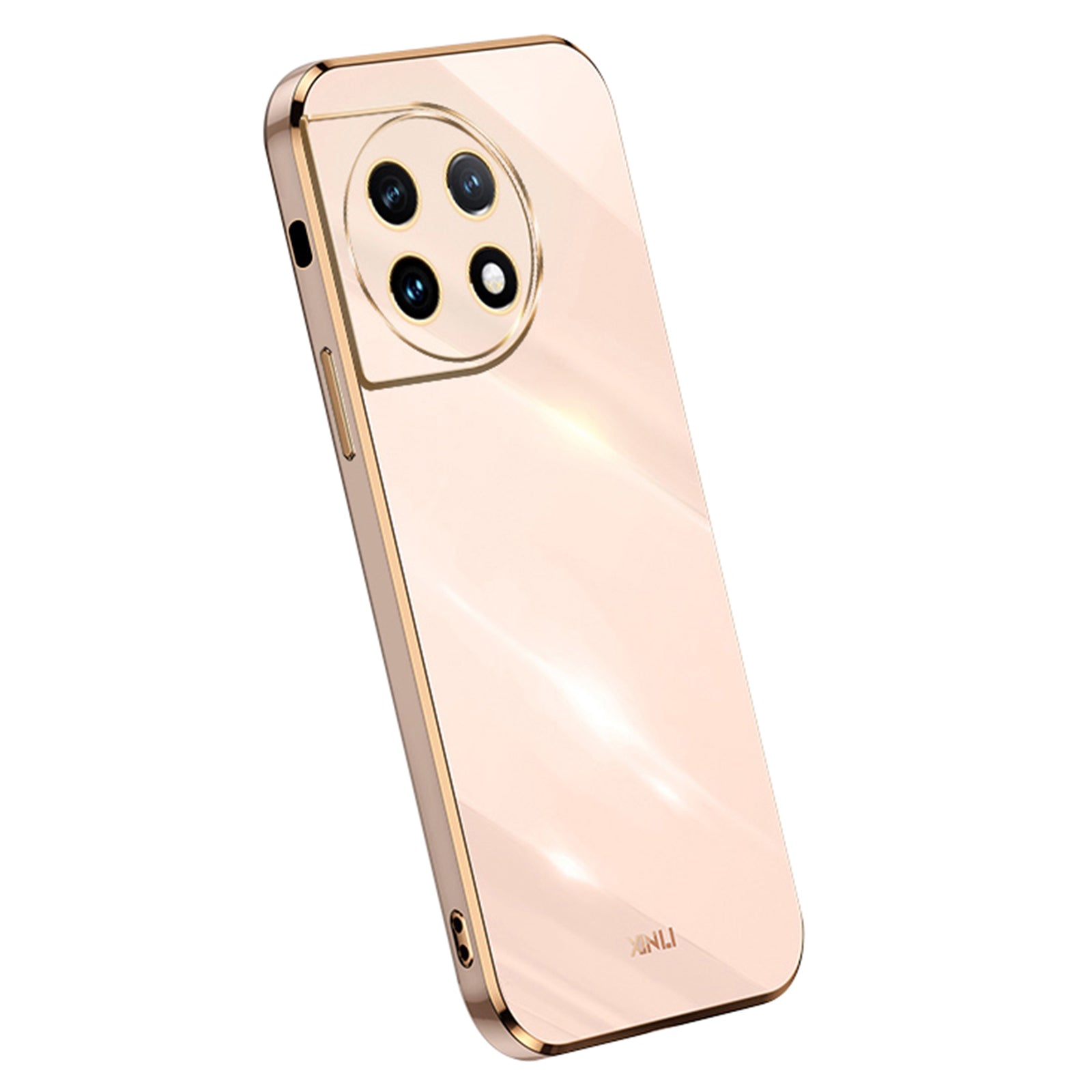 XINLI For OnePlus Ace 2 5G / 11R 5G Electroplating TPU Phone Case Camera Lens Protection Cell Phone Cover