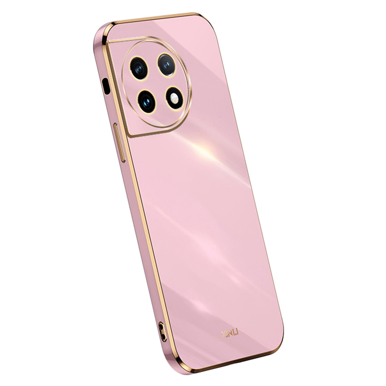 XINLI For OnePlus Ace 2 5G / 11R 5G Electroplating TPU Phone Case Camera Lens Protection Cell Phone Cover