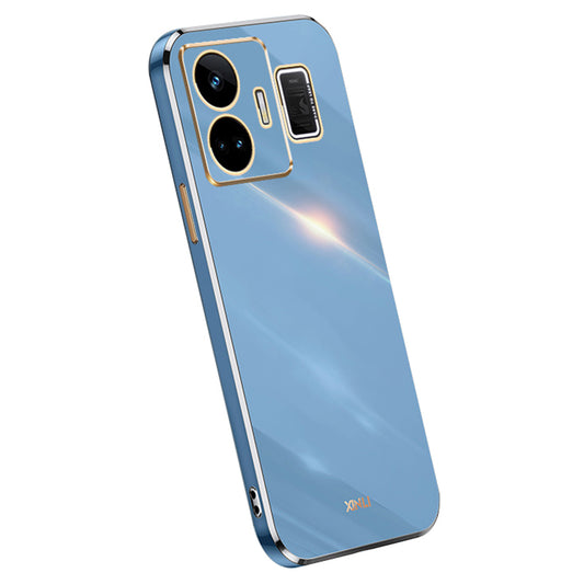 XINLI For Realme GT Neo 5 5G Phone TPU Case Electroplating Phone Cover with Full Camera Lens Protection