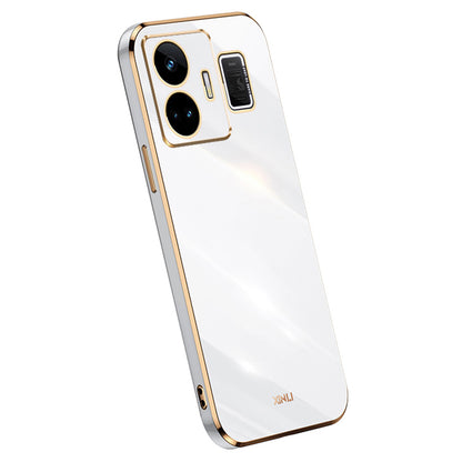 XINLI For Realme GT Neo 5 5G Phone TPU Case Electroplating Phone Cover with Full Camera Lens Protection