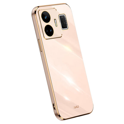 XINLI For Realme GT Neo 5 5G Phone TPU Case Electroplating Phone Cover with Full Camera Lens Protection