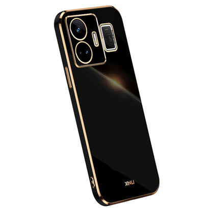 XINLI For Realme GT Neo 5 5G Phone TPU Case Electroplating Phone Cover with Full Camera Lens Protection
