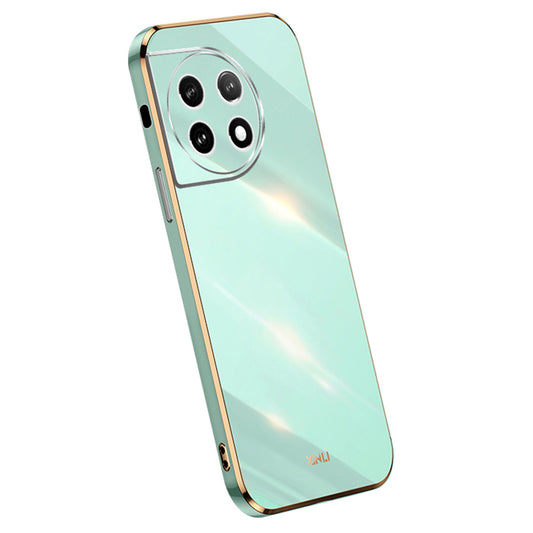 XINLI TPU Phone Case for OnePlus 11 5G , Full Lens Protection Electroplating Edge Phone Cover